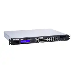 QNAP QGD-1600P - Commutateur - intelligent - 4 x 10 - 100 - 1000 (PoE++) + 10 x 10 - 100 - 1000 (PoE+)... (QGD-1600P-8G)_5